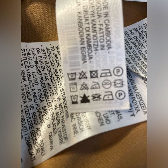 ZARA Leopard Skort Waist Tie Animal Print Shorts M - Picture 11 of 11